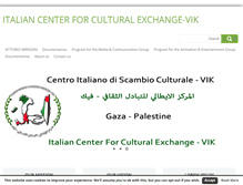 Tablet Screenshot of centro-vik.org